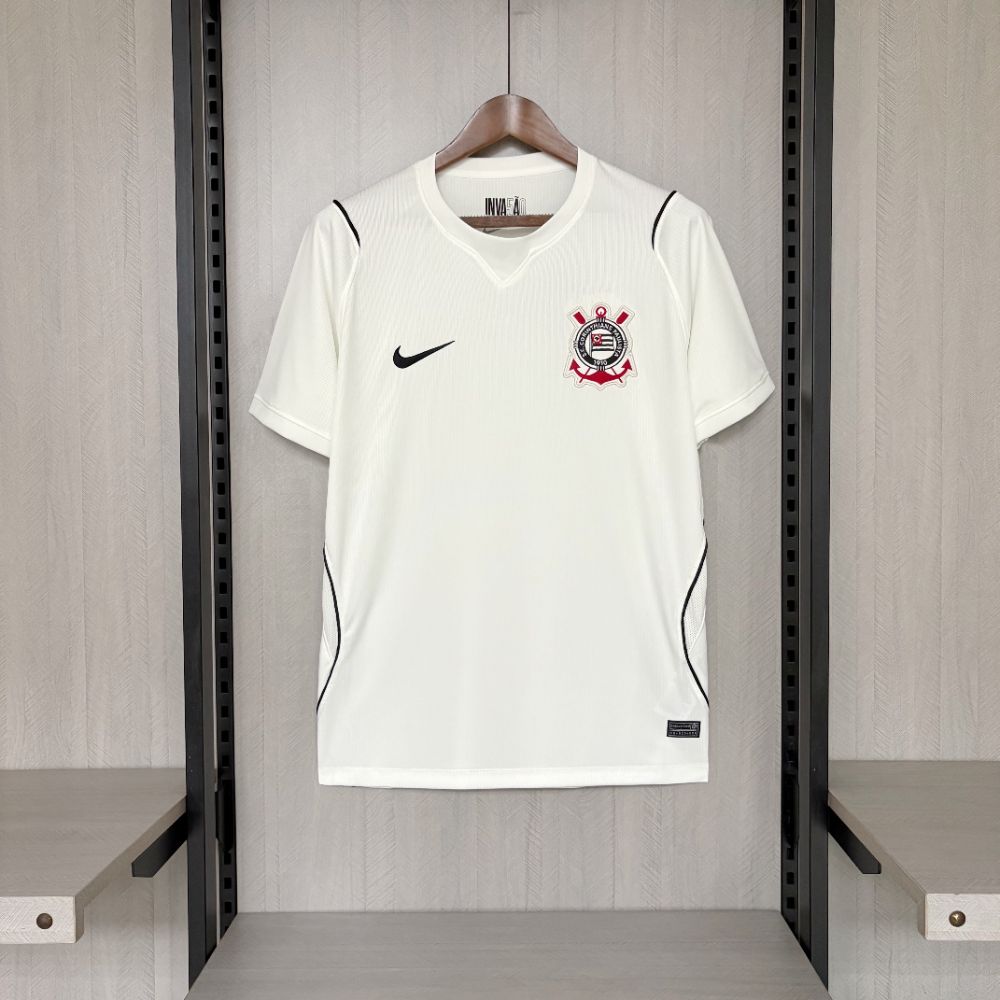 Camisa Corinthians Modelo Branca 2026 - Versão Torcedor