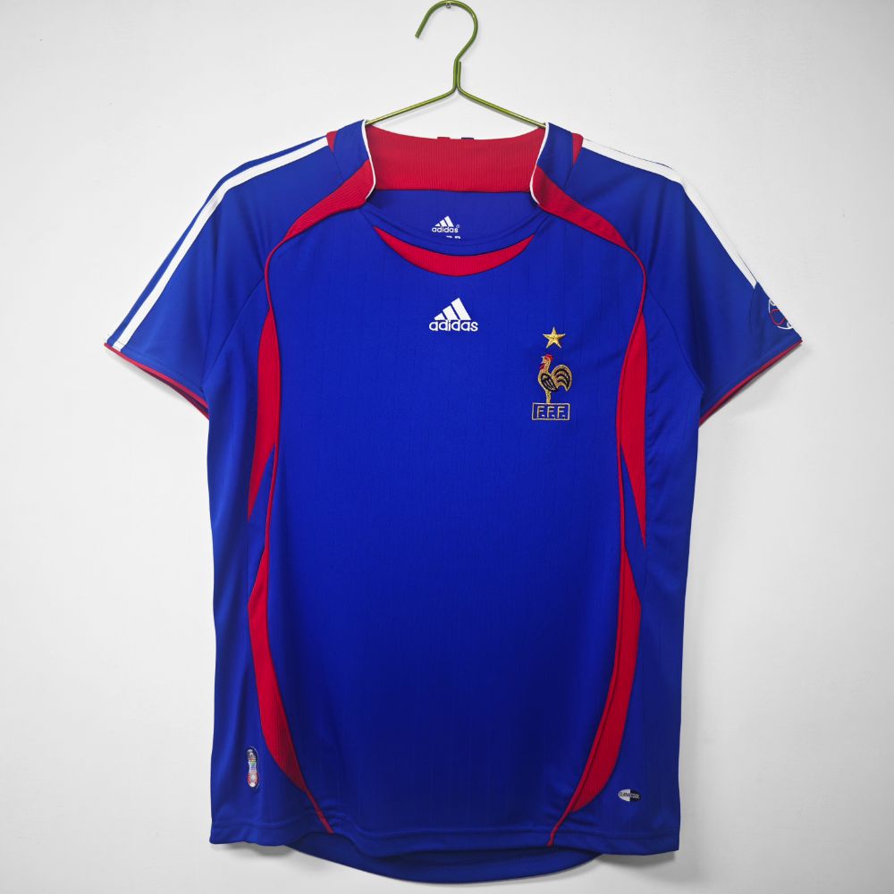 Camisa França Azul 2006 - Versão Retrô