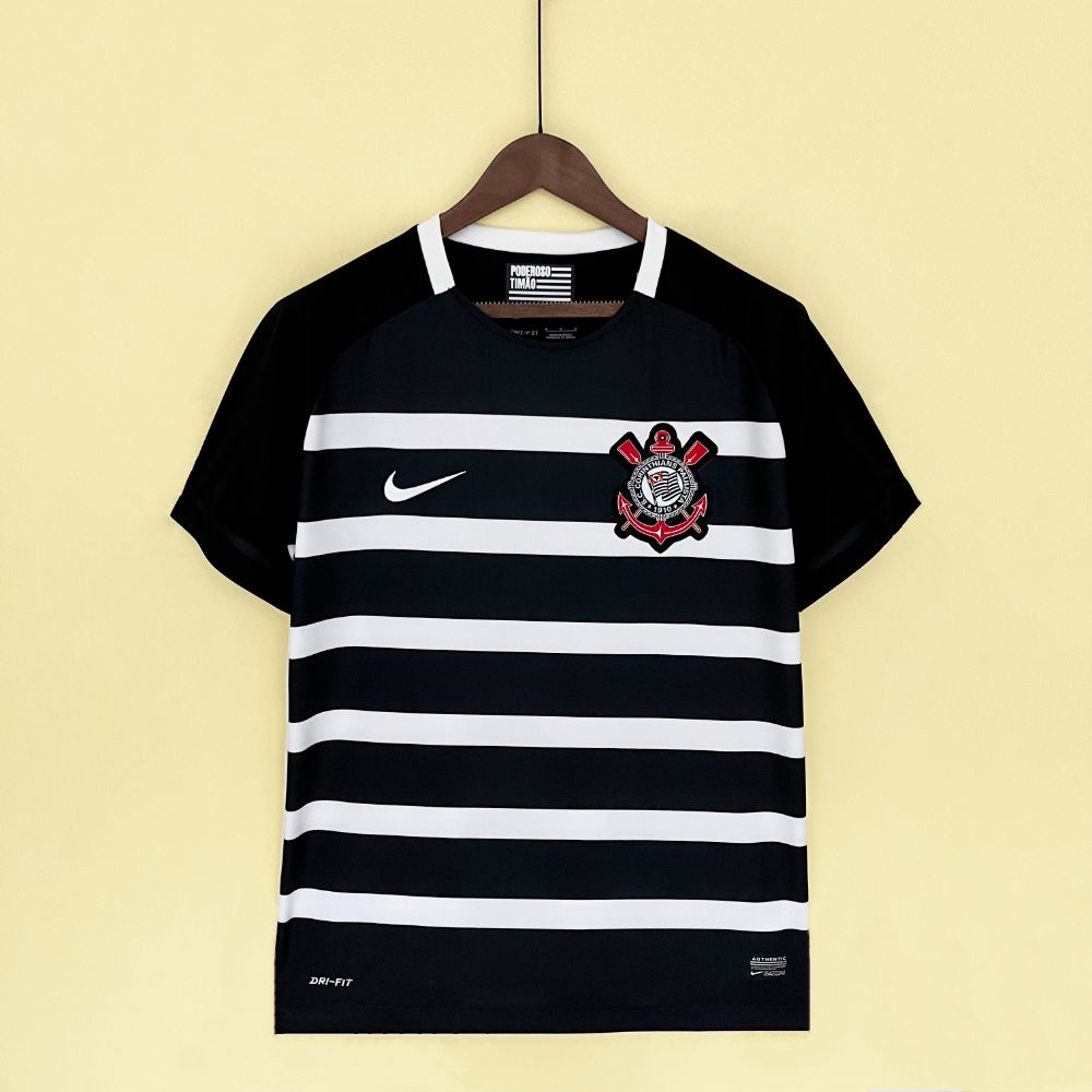 Camisa Corinthians Preta 2015 - Versão Retrô