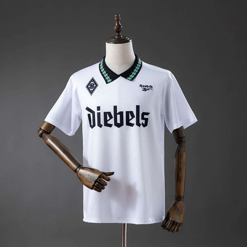 Camisa Borussia Mönchengladbach Branca 1996 - Versão Retrô