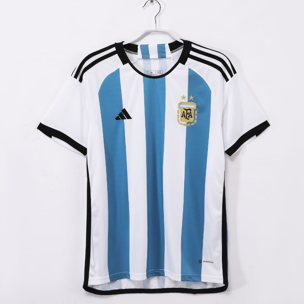 Camisa Argentina Branca 2022 - Versão Retrô