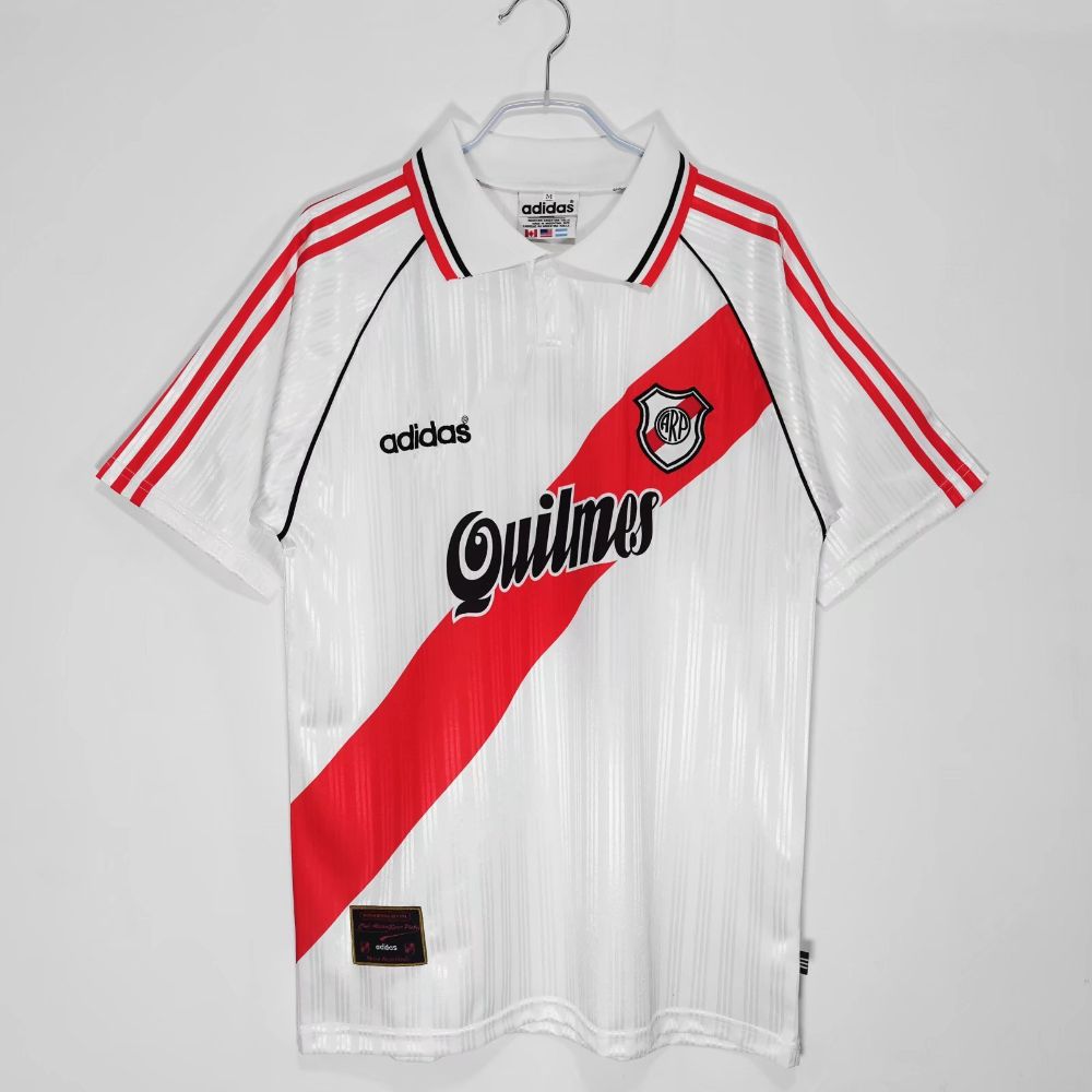 Camisa River Plate Branca 1996 - Versão Retrô