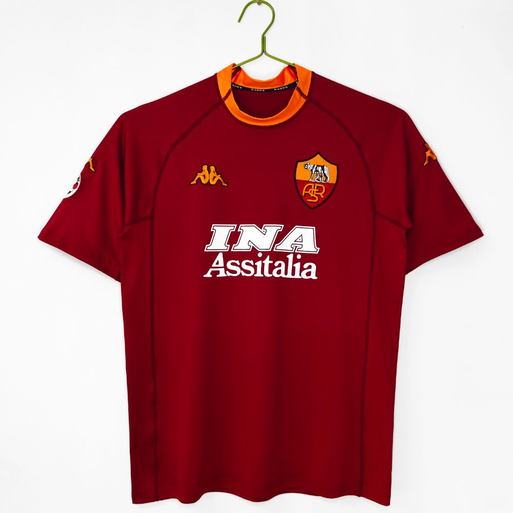 Camisa Roma 2002 - Versão Retrô