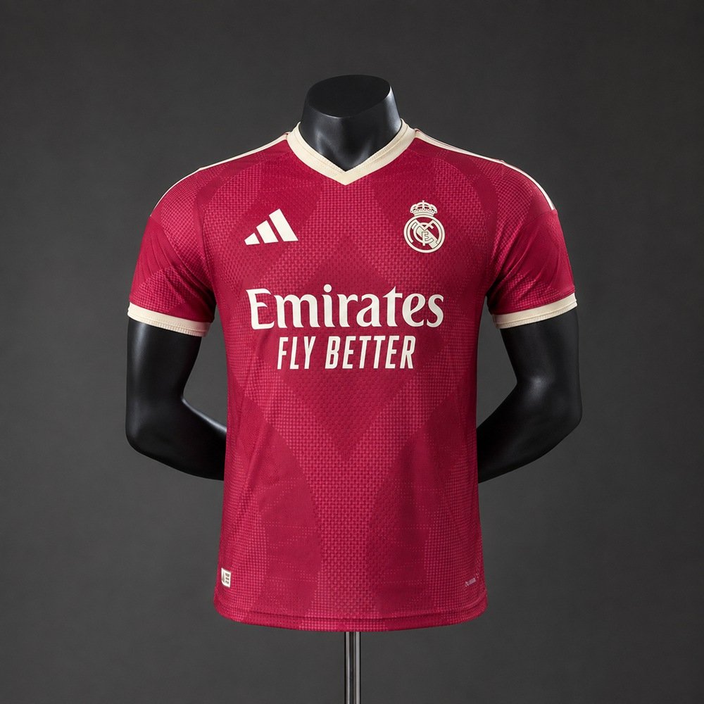 Camisa Real Madrid Modelo Rosa 2027 - Versão Jogador