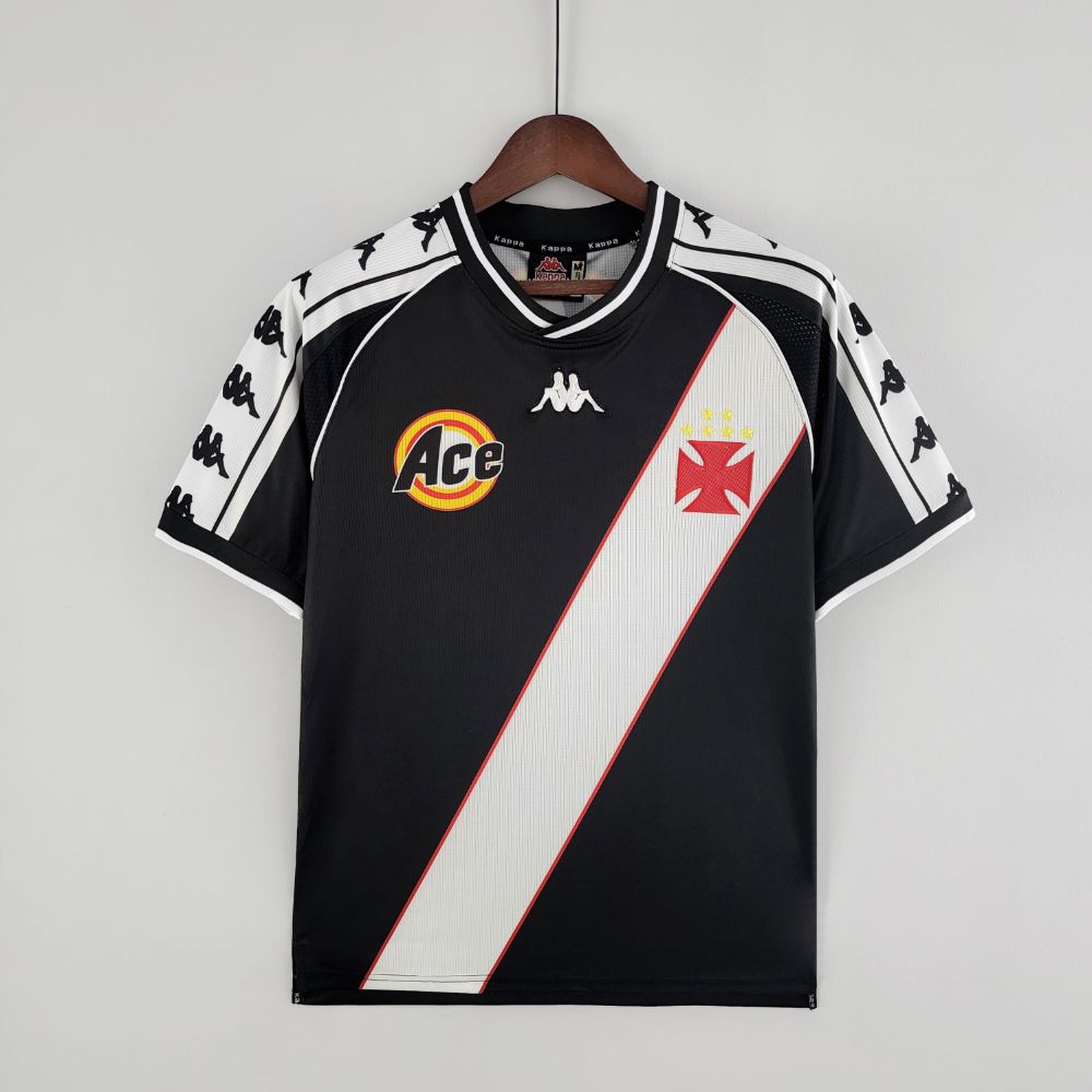 Camisa Vasco Preta 2000 - Versão Retrô