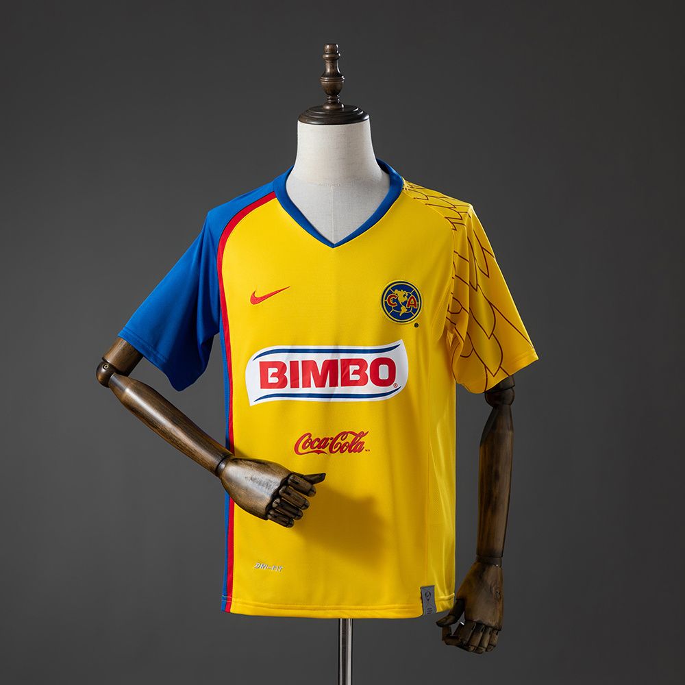 Camisa América Do México Amarela 2008 - Versão Retrô
