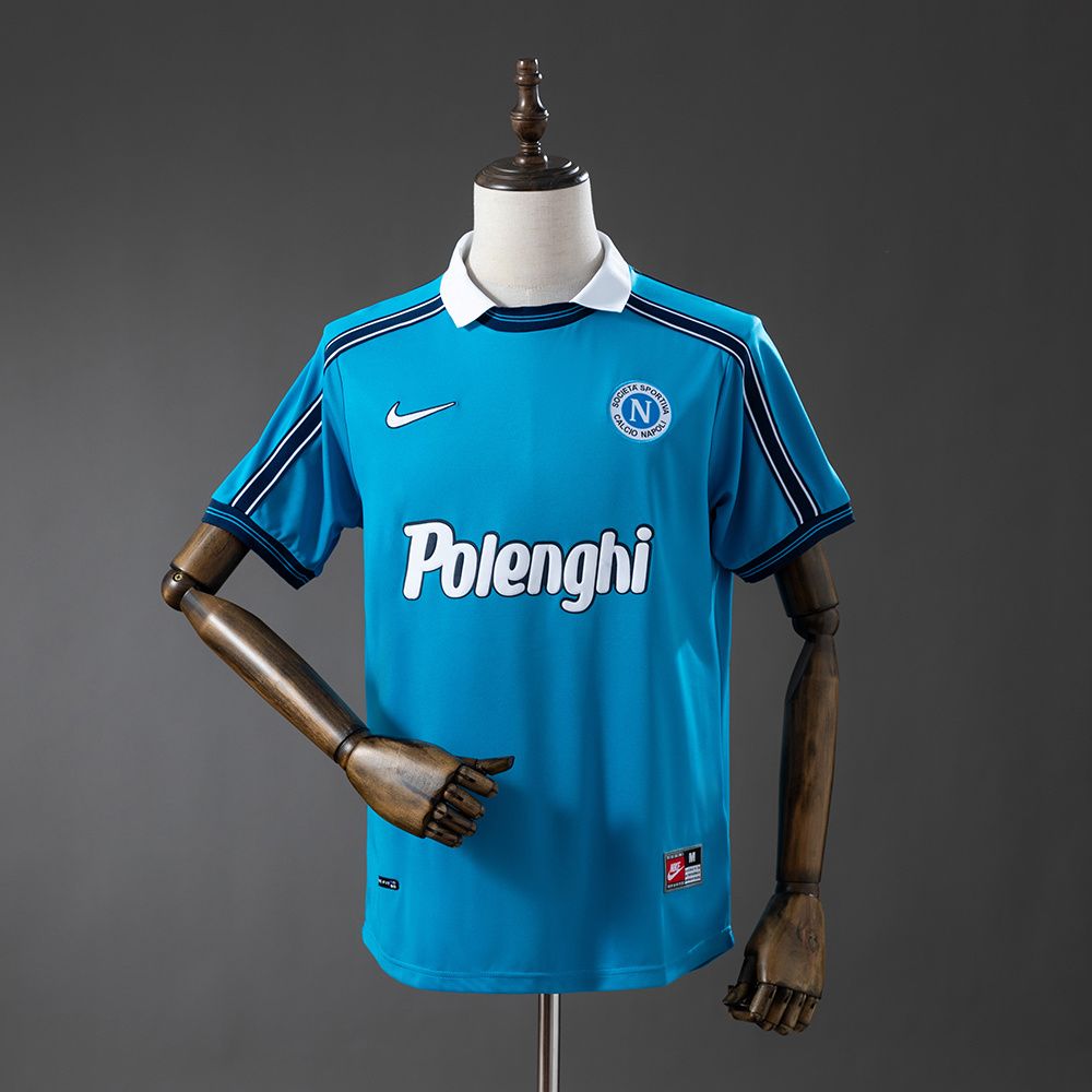Camisa Napoli Azul 1999 - Versão Retrô