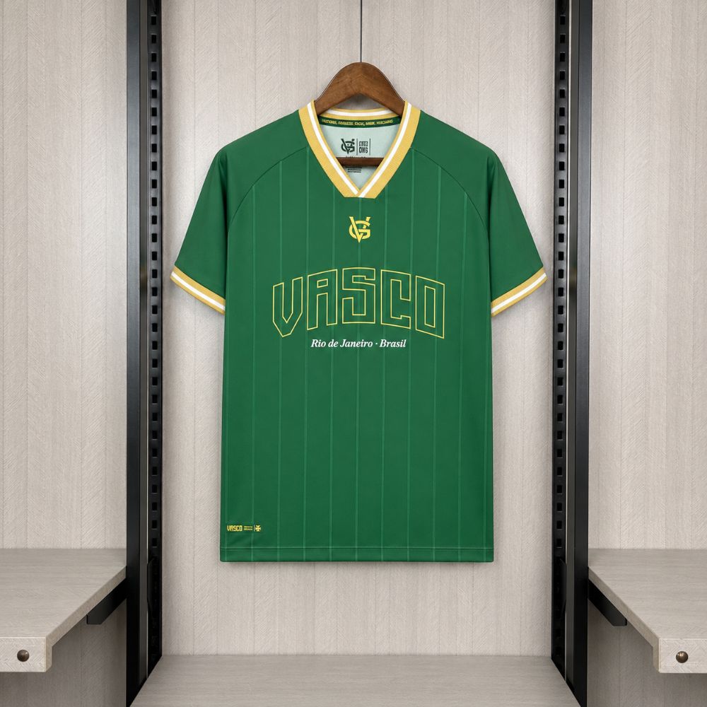 Camisa Vasco Verde Brasil 2026 - Versão Torcedor