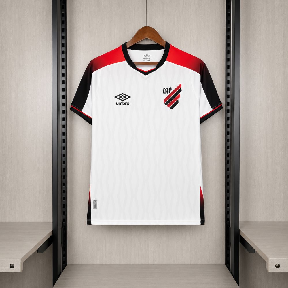 Camisa Athletico Paranaense Branca 2026 - Versão Torcedor