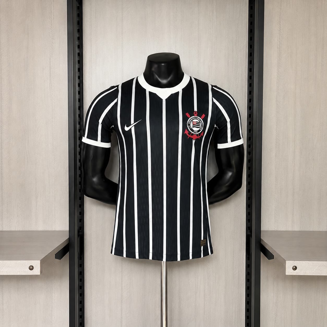 Camisa Corinthians Modelo Listrada 2026 - Versão Jogador