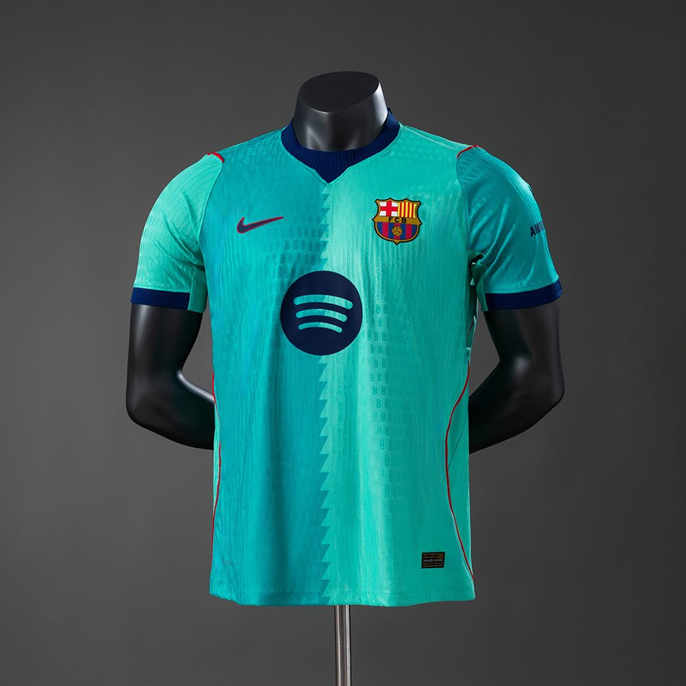 Camisa Barcelona Modelo Azul 2027 - Versão Jogador