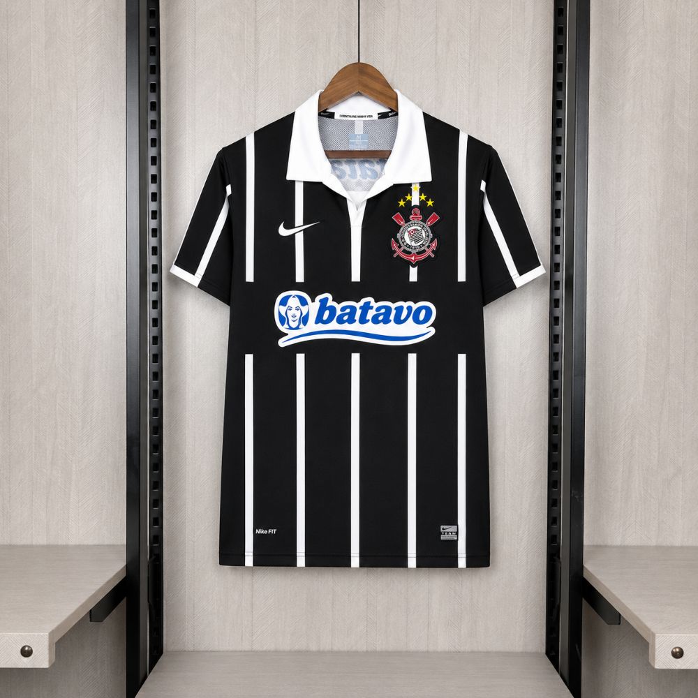 Camisa Corinthians Preta 2009 - Versão Retrô