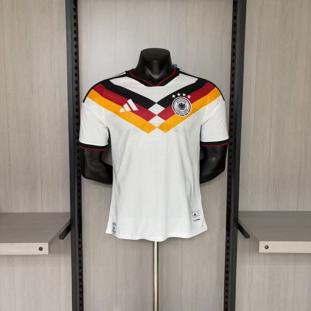 Camisa Alemanha Branca Copa 2026 - Versão Jogador