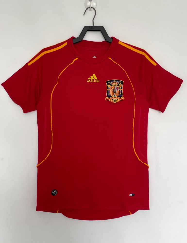 Camisa Espanha Vermelha 2008 - Versão Retrô