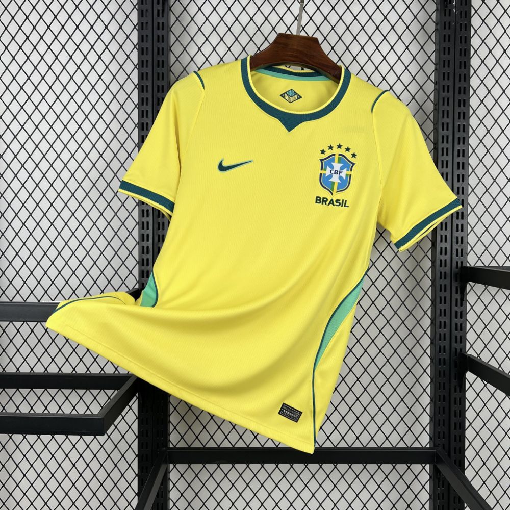 Camisa Brasil Amarela Copa 2026 - Versão Torcedor