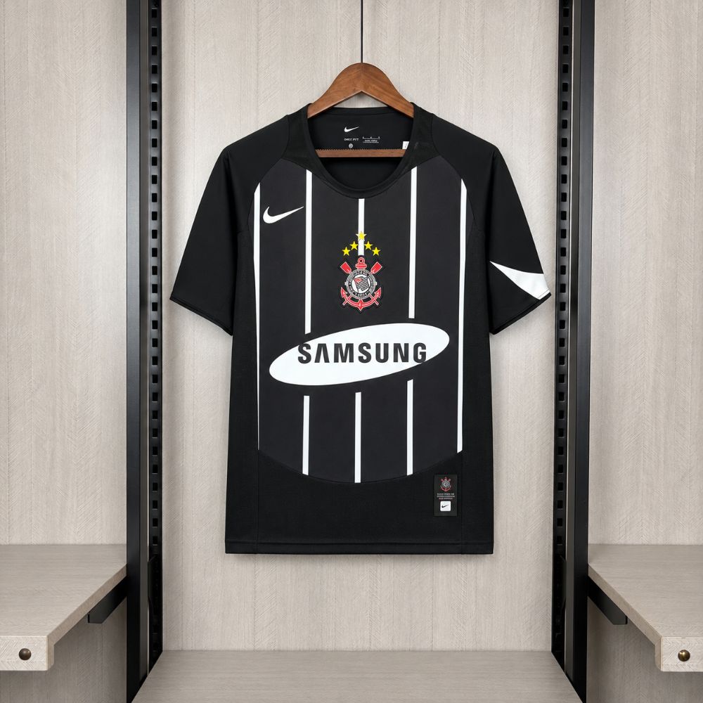 Camisa Corinthians Preta 2006 - Versão Retrô