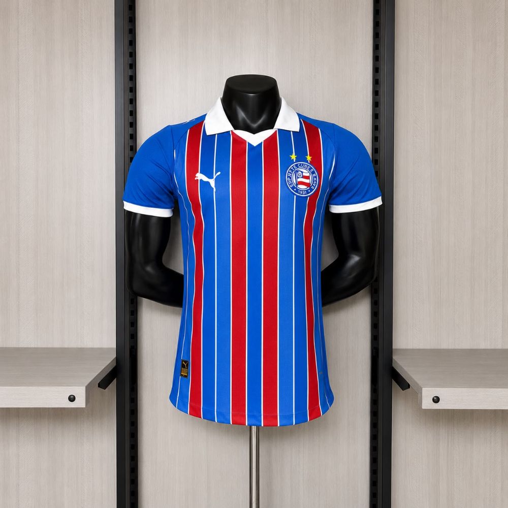 Camisa Bahia Modelo Tricolor 2026 - Versão Jogador