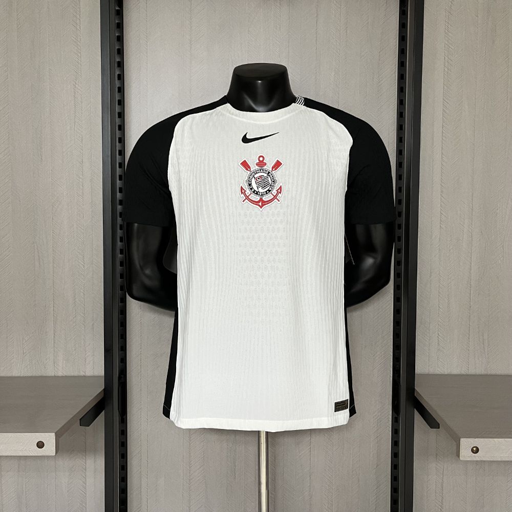 Camisa Corinthians Modelo Branca 2025 - Versão Jogador