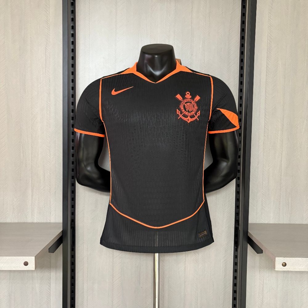 Camisa Corinthians Modelo Laranja 2025 - Versão Jogador