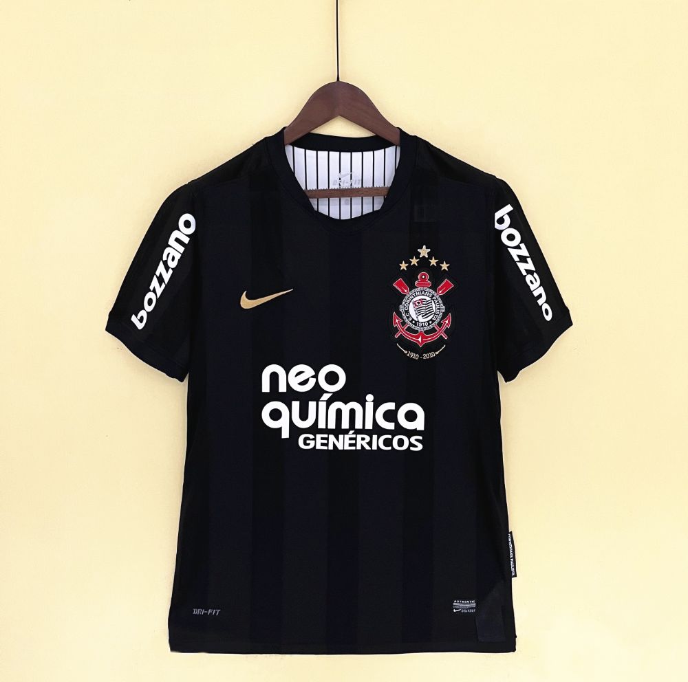 Camisa Corinthians Preta 2010 - Versão Retrô
