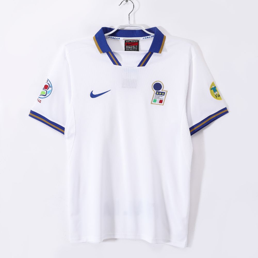 Camisa Itália Branca 1996 - Versão Retrô