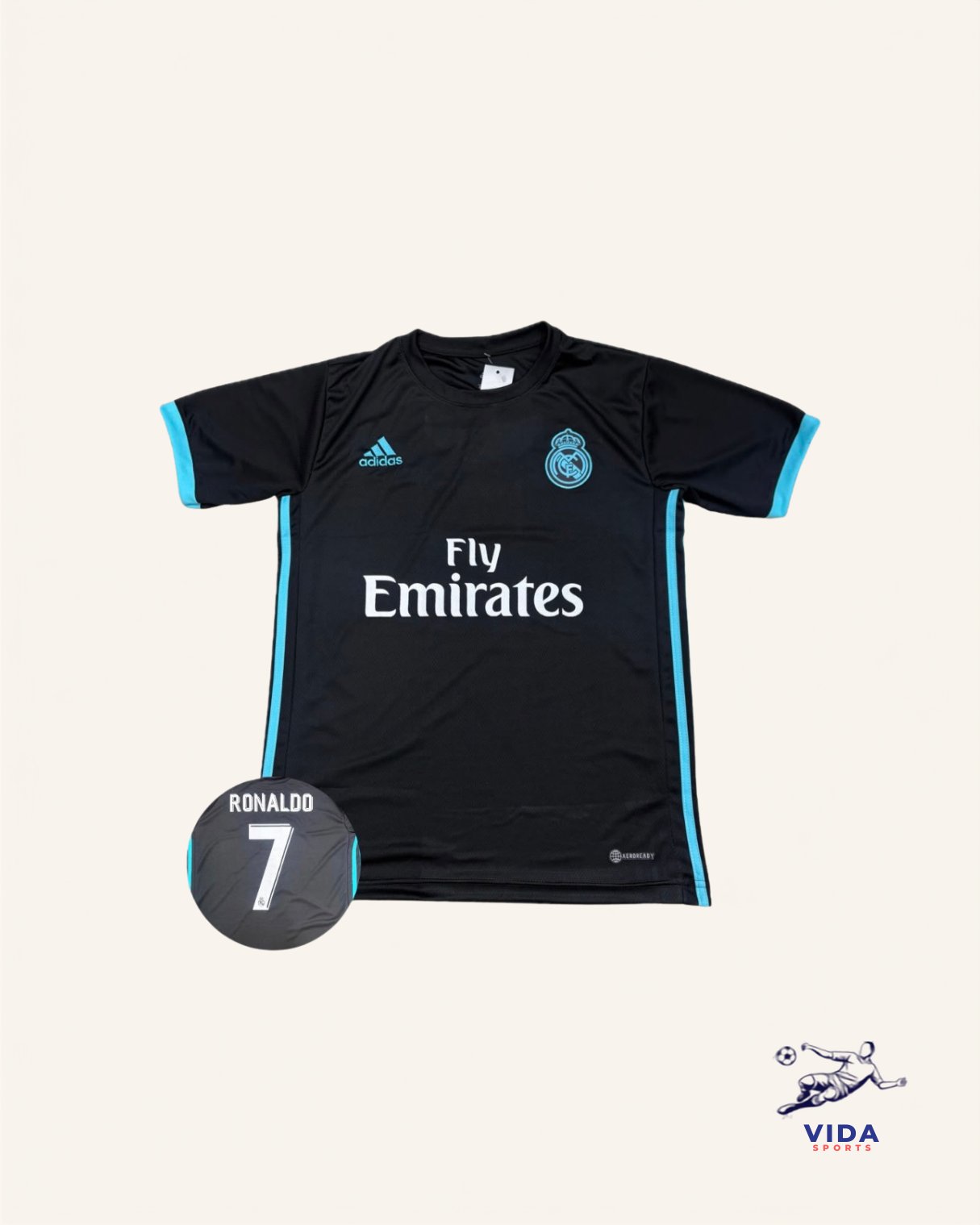 Camisa Real Madrid 2018 - Versão Retrô