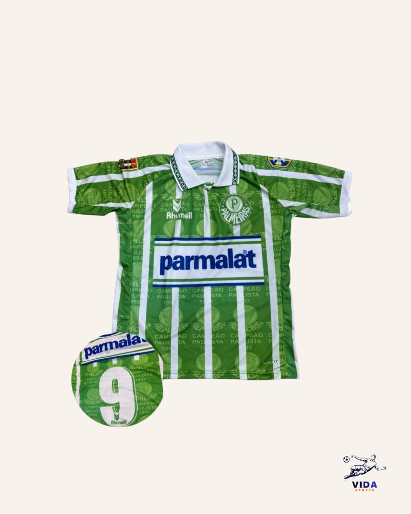 Camisa Palmeiras Parmalat 1993 - Versão Retrô
