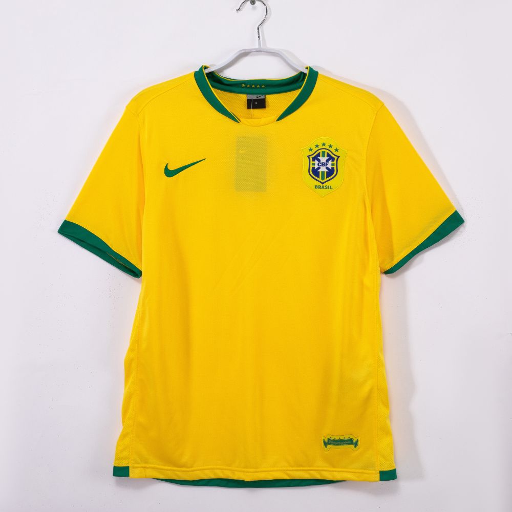 Camisa Brasil Amarela 2006 - Versão Retrô