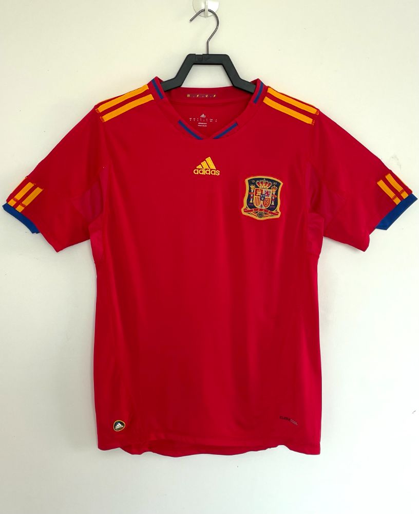 Camisa Espanha Vermelha 2010 - Versão Retrô