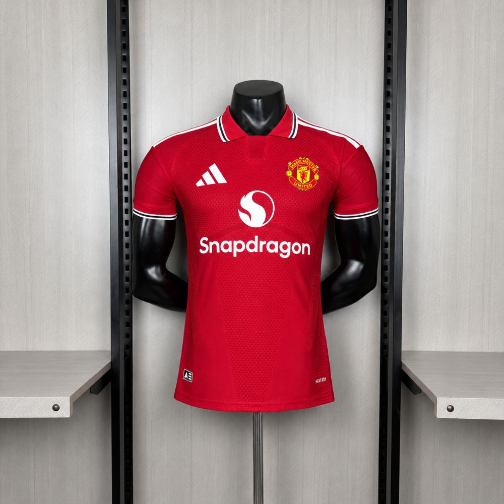 Camisa Manchester United Vermelha 2026 - Versão Jogador