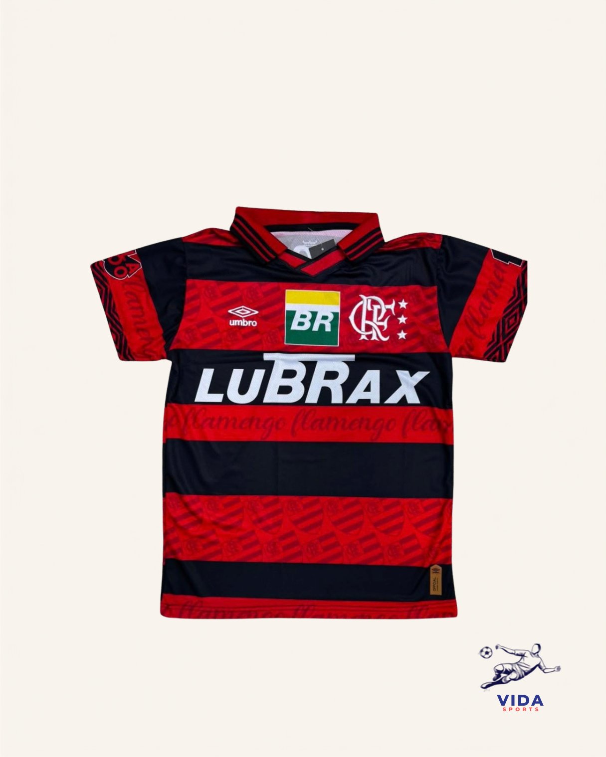 Camisa Flamengo 1995 - Versão Retrô