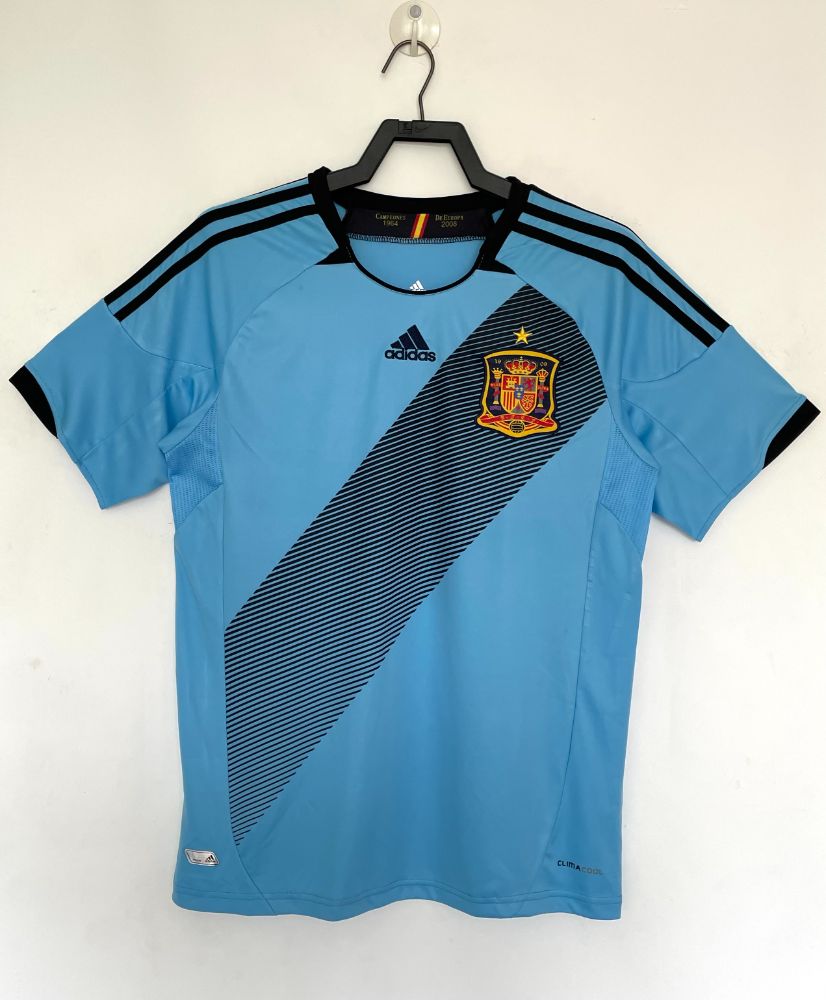 Camisa Espanha Azul 2012 - Versão Retrô
