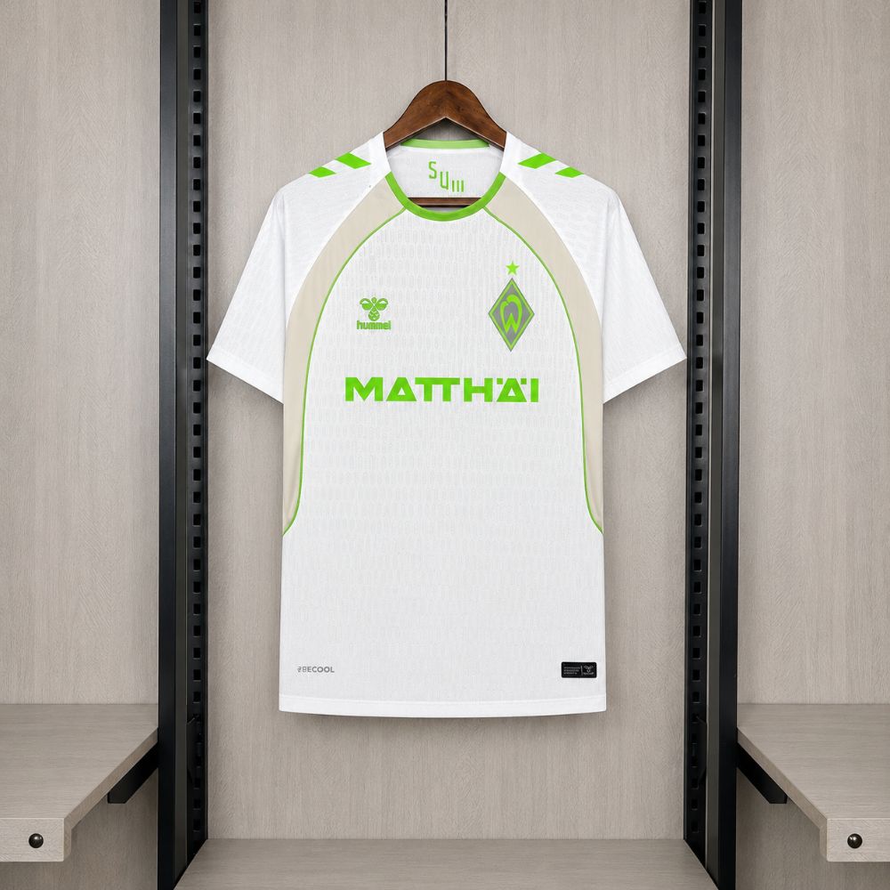 Camisa Werder Bremen Branca 2026 - Versão Torcedor