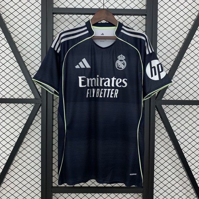 Camisa Real Madrid Modelo Preta 2026 - Versão Torcedor