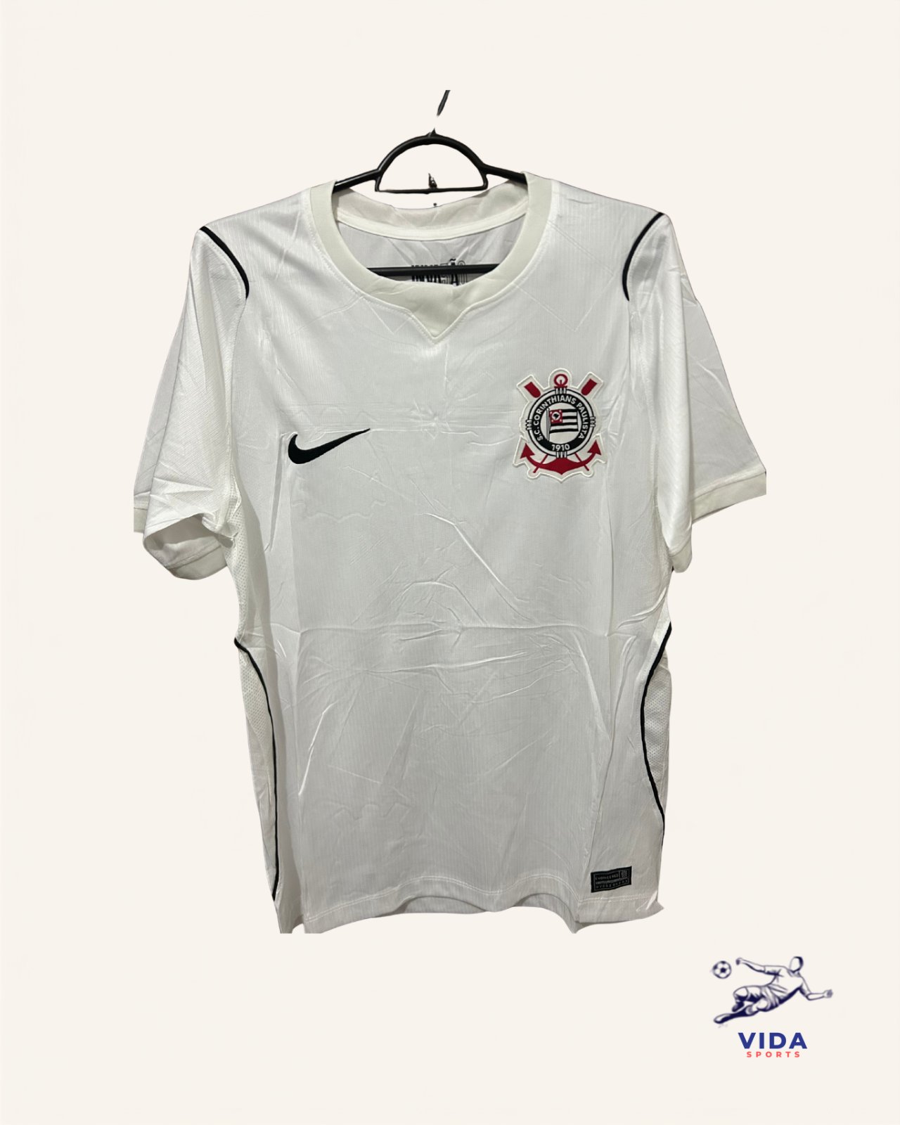 Camisa Corinthians Branca 2026 - Versão Torcedor