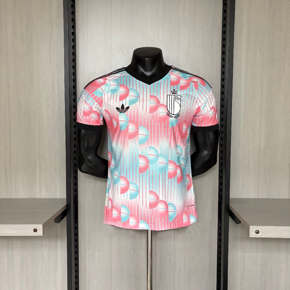 Camisa Bélgica Branca Copa 2026 - Versão Jogador