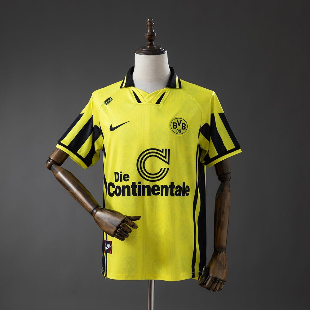 Camisa Borussia Dortmund Amarela 1997 - Versão Retrô