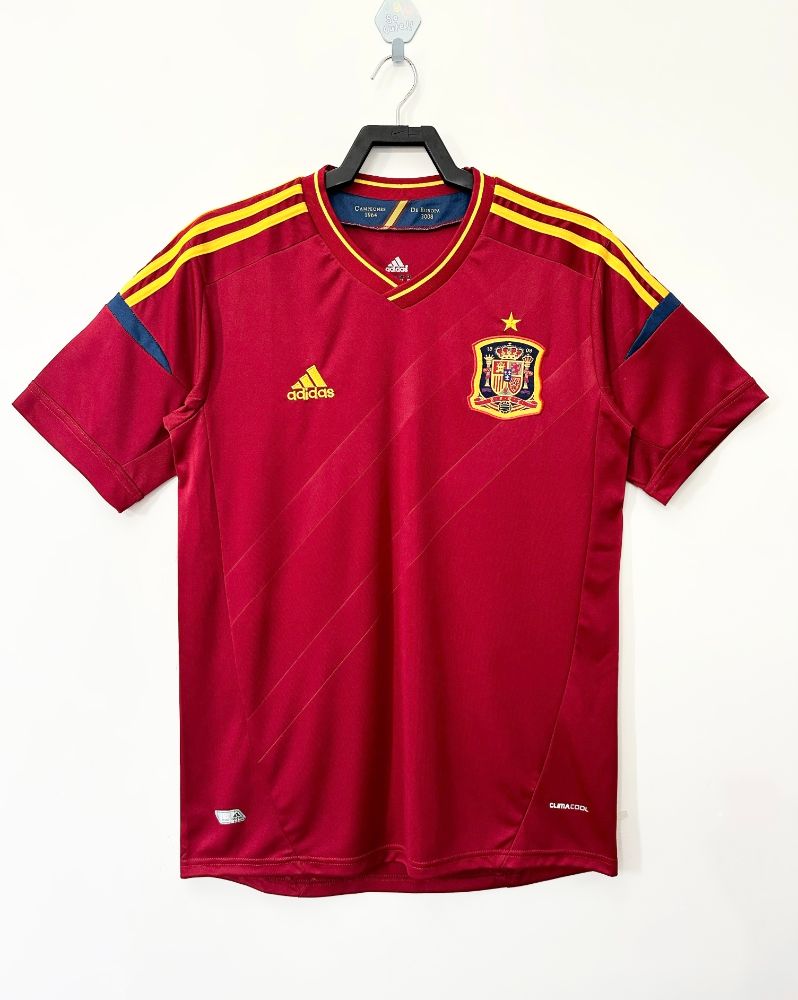 Camisa Espanha Vermelha 2012 - Versão Retrô