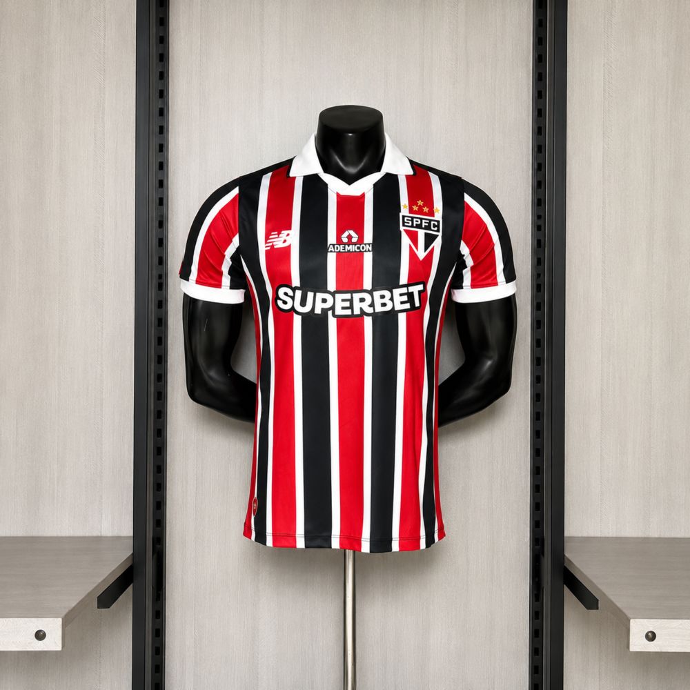 Camisa São Paulo Modelo Tricolor 2026 - Versão Jogador