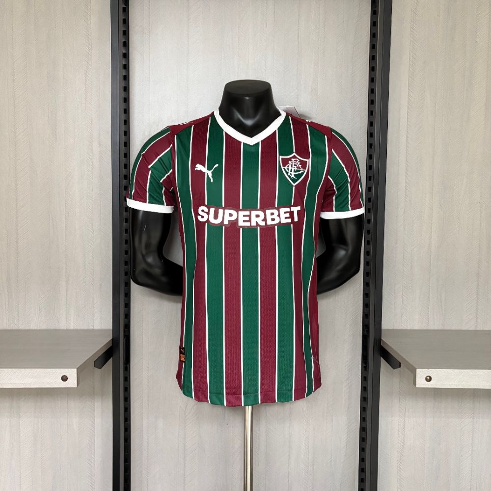 Camisa Fluminense Modelo Tricolor 2026 - Versão Jogador