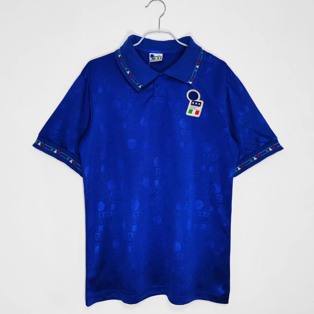 Camisa Itália Azul 1994 - Versão Retrô