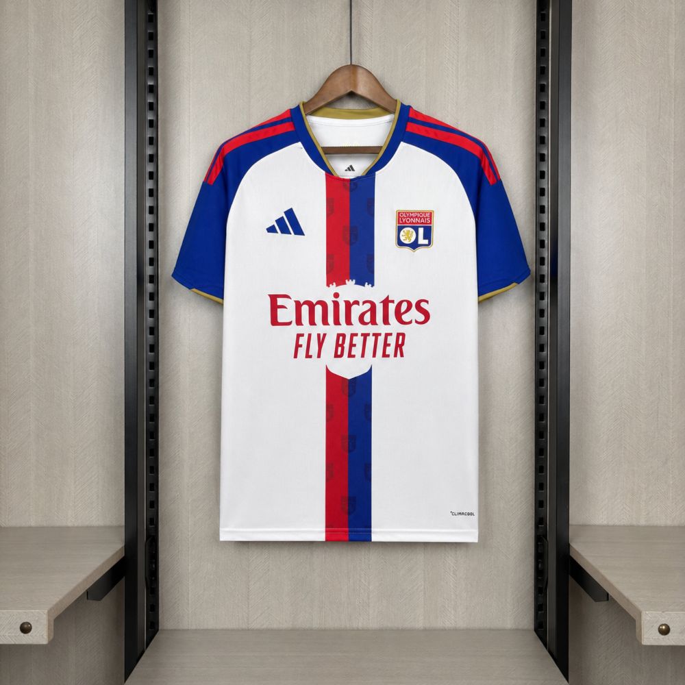 Camisa Lyon Branca 2026 - Versão Torcedor