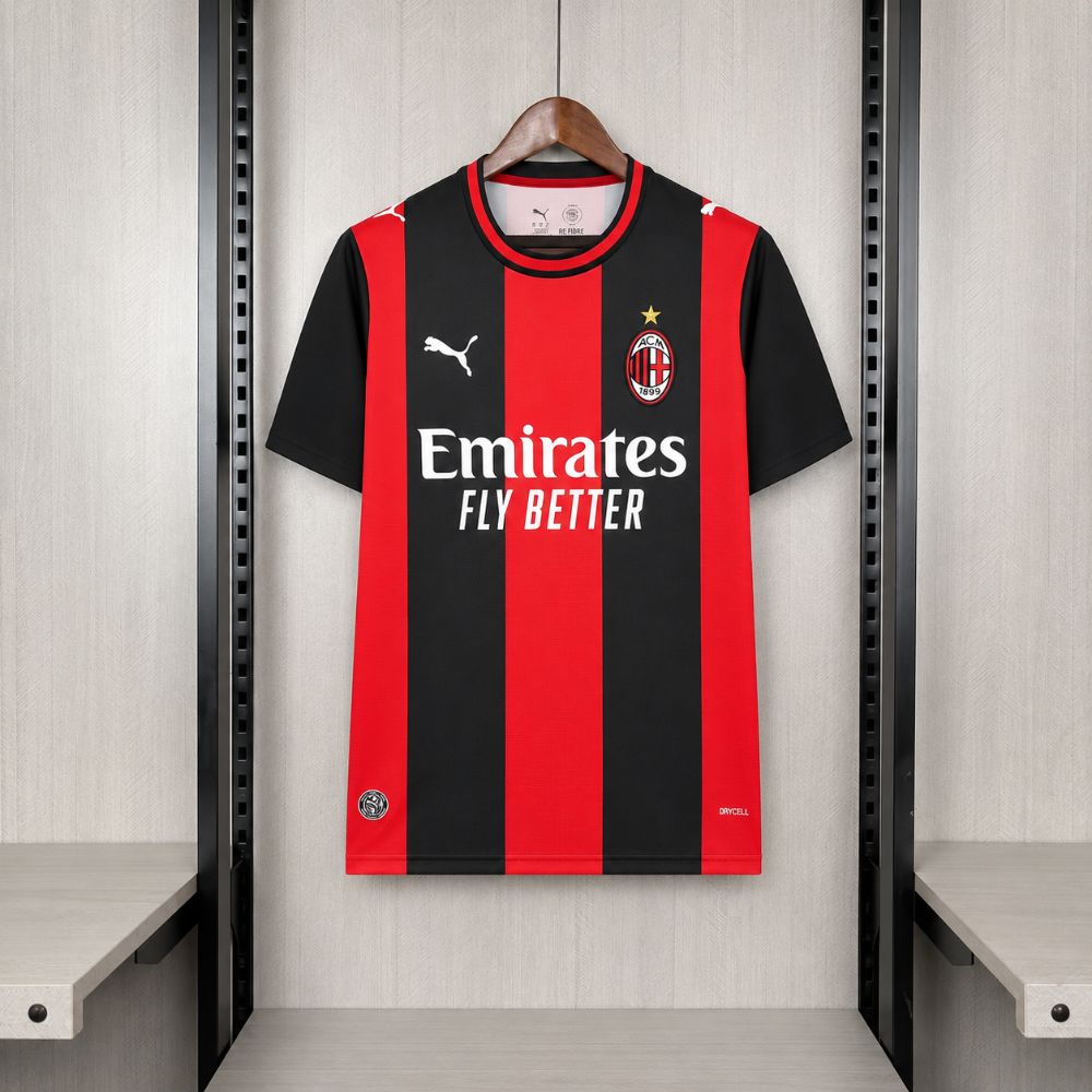 Camisa Milan Home 2026 - Versão Torcedor