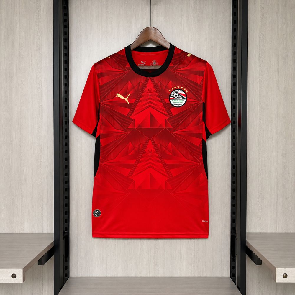 Camisa Egito Vermelha 2026 - Versão Torcedor