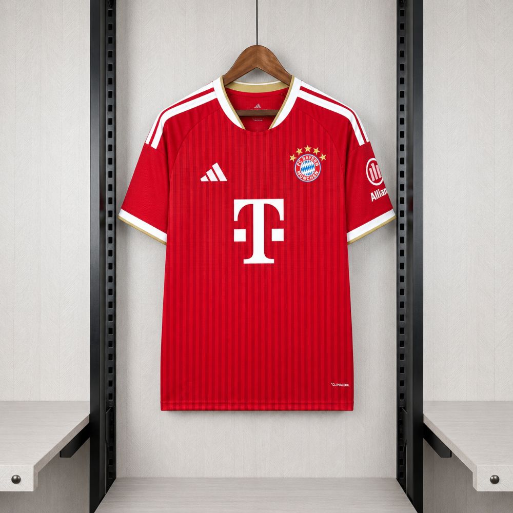 Camisa Bayern De Munique Vermelha 2027 - Versão Torcedor