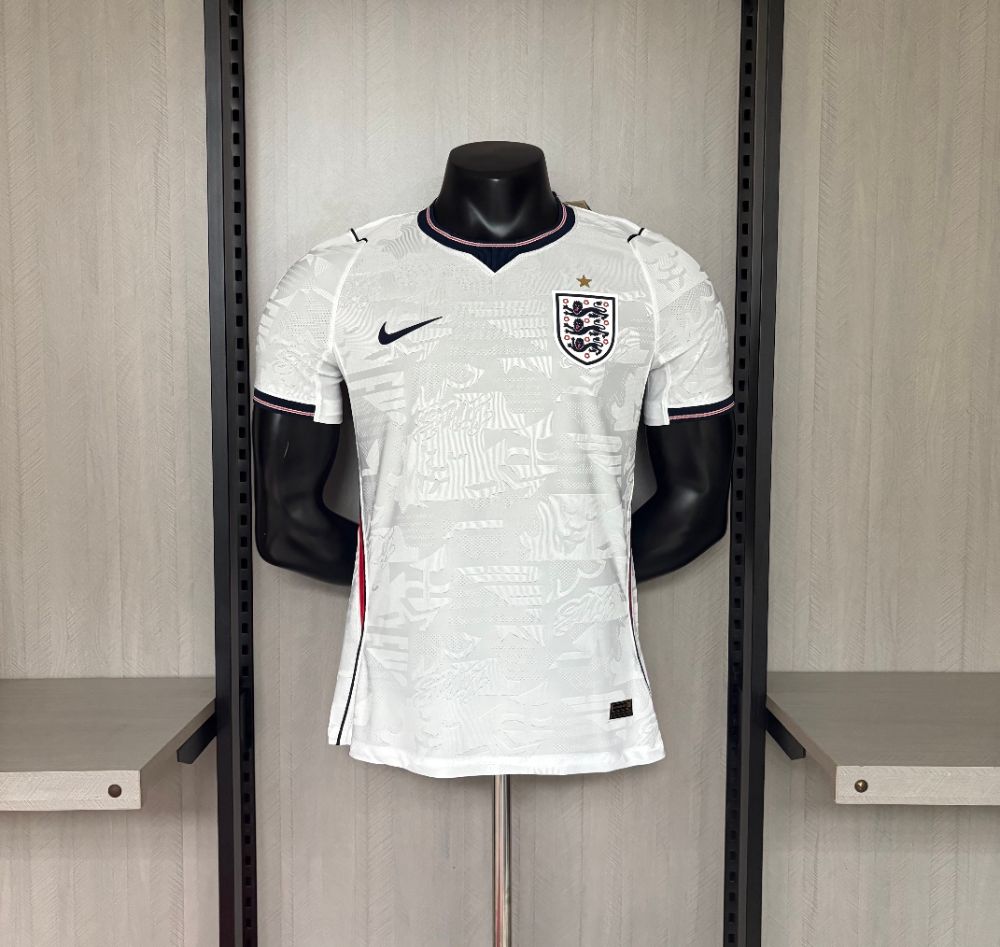 Camisa Inglaterra Branca Copa 2026 - Versão Jogador