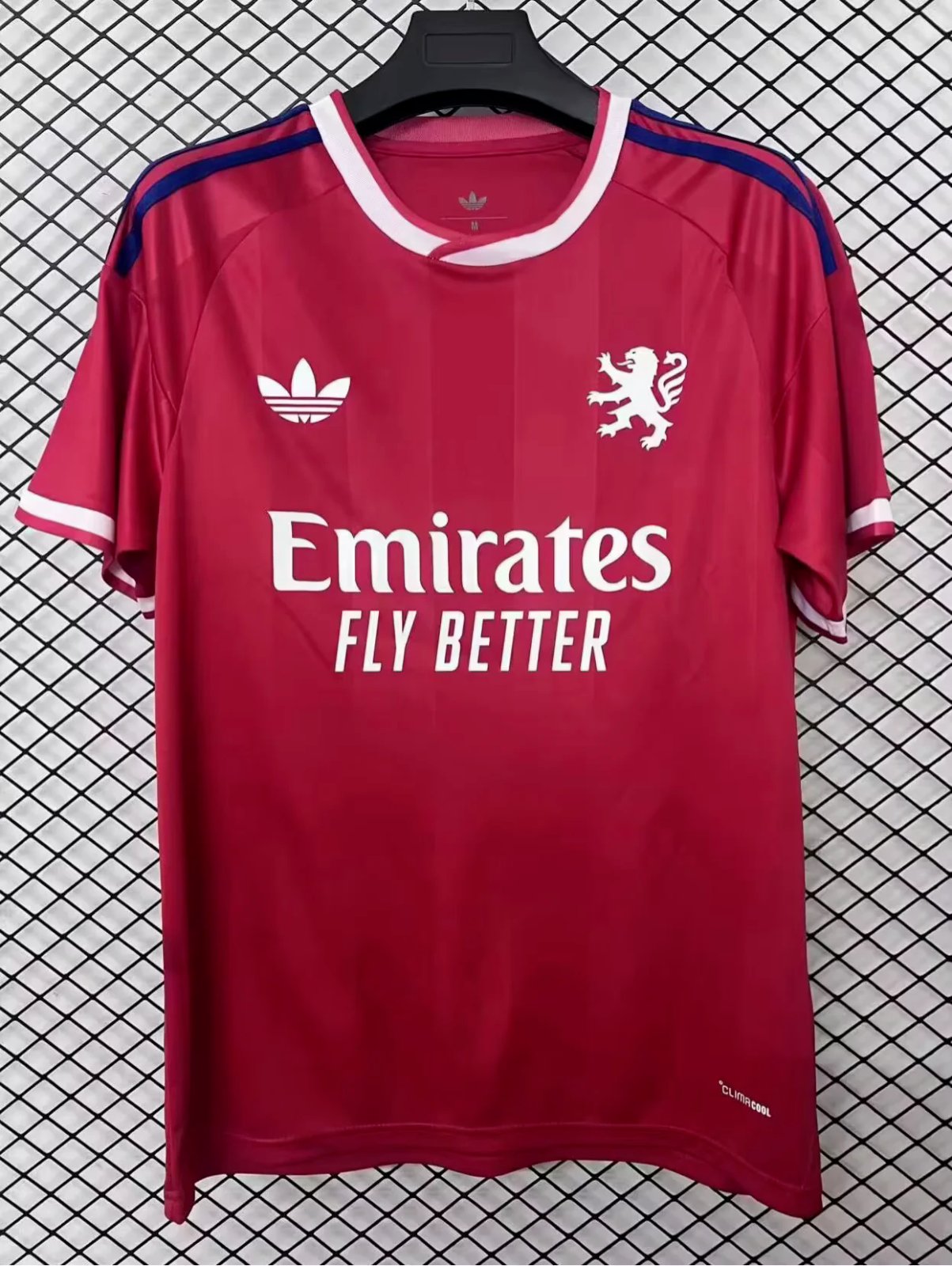 Camisa Lyon Vermelha Modelo 2027 - Versão Torcedor