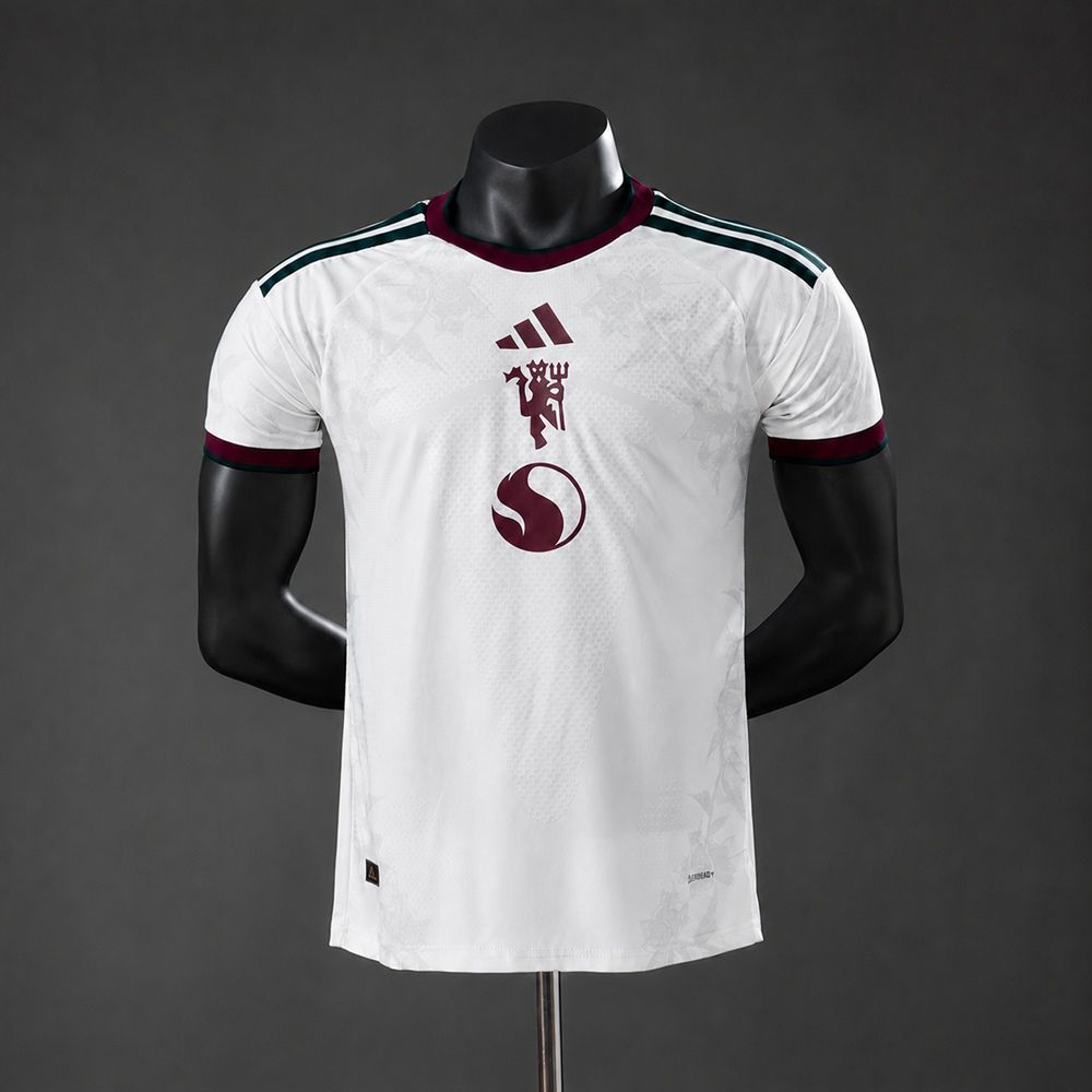 Camisa Manchester United Modelo Branca 2027 - Versão Jogador