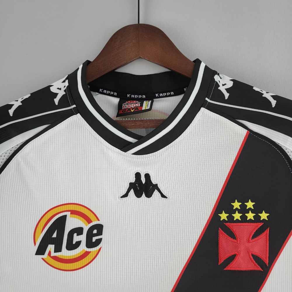Camisa Vasco Branca 2000 - Versão Retrô