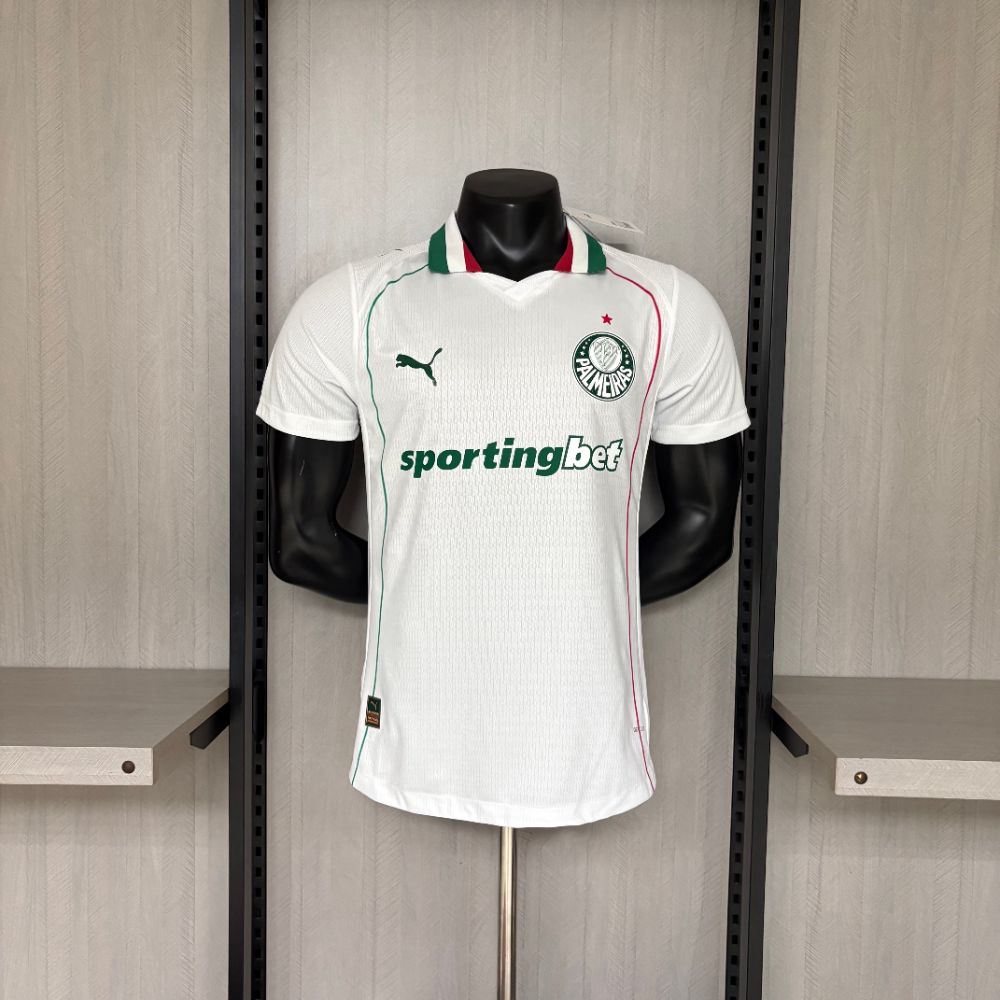 Camisa Palmeiras Modelo Branca 2026 - Versão Jogador